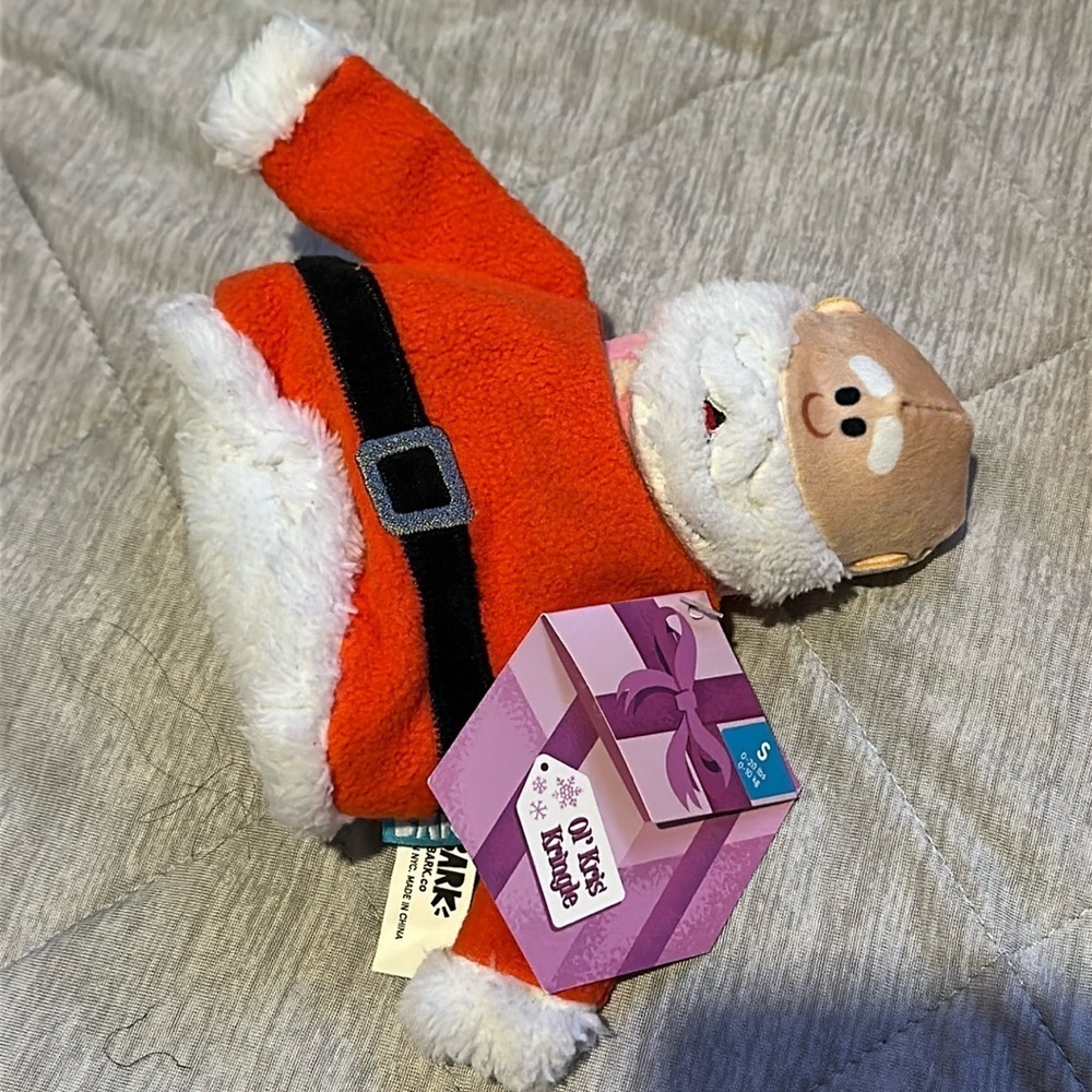 Festive Dog Toy Set with Santa and Stocking Jitter all the way - Picture 5 of 10
